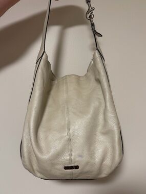 COACH Hobo Shoulder Bag - Cream